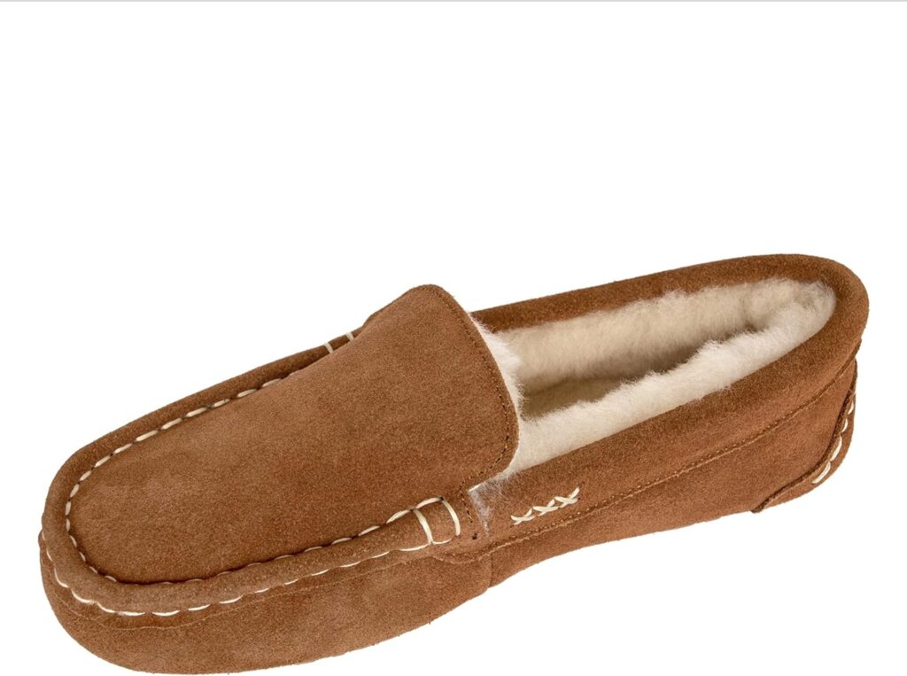 Clarks Shearling Moccasin House Slippers for Women - Indoor/Outdoor Gift for Her Clarks Shearling Moccasin House Slippers for Women - Indoor/Outdoor Gift for Her