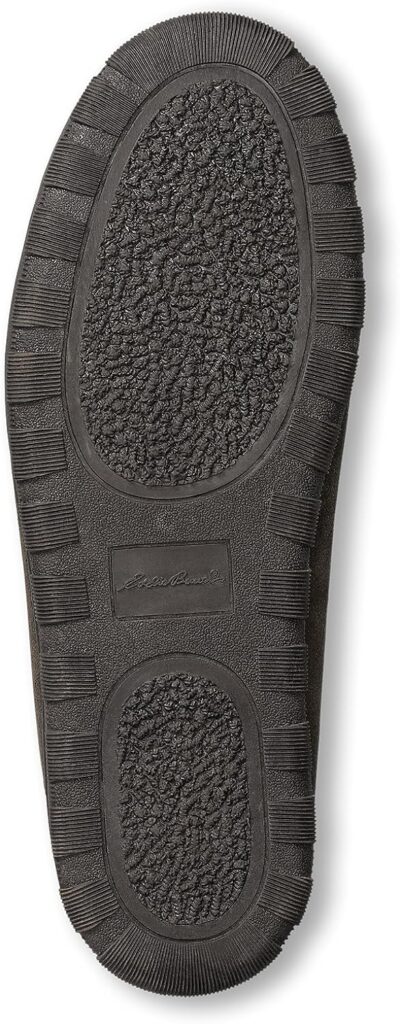 Eddie Bauer Mens Shearling-Lined Moccasin Slipper