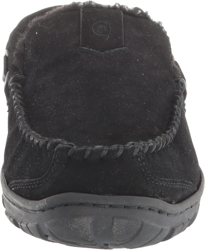 Clarks Indoor Outdoor Grey House Slipper Suede Leather Sherpa Lined Ankle Bootie Clarks Indoor Outdoor Grey House Slipper Suede Leather Sherpa Lined Ankle Bootie
