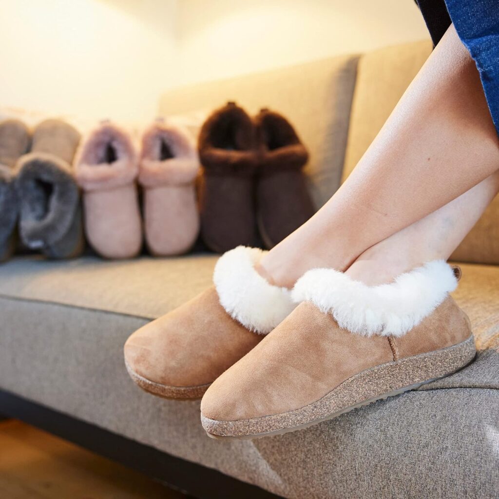HAFLINGER Iceland Lambskin Leather Clog Unisex HAFLINGER Iceland Lambskin Leather Clog Unisex