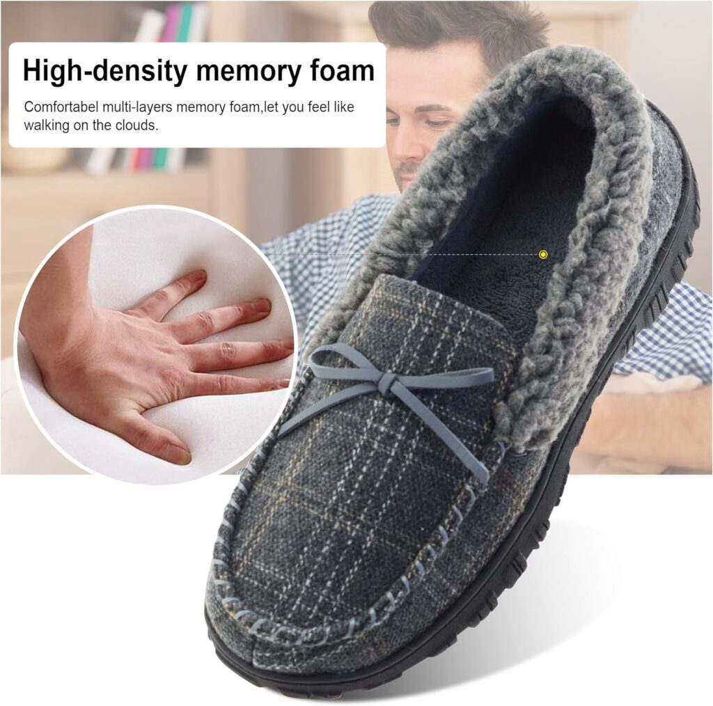 Mens Slippers Indoor Outdoor House Slippers Comfort House Shoes Mens Slippers Indoor Outdoor House Slippers Comfort House Shoes