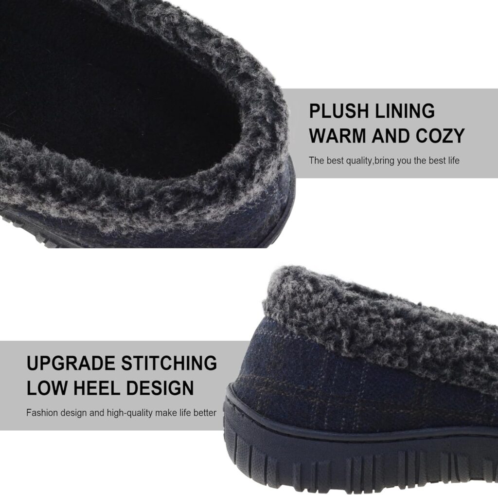 Mens Slippers Indoor Outdoor House Slippers Comfort House Shoes Mens Slippers Indoor Outdoor House Slippers Comfort House Shoes