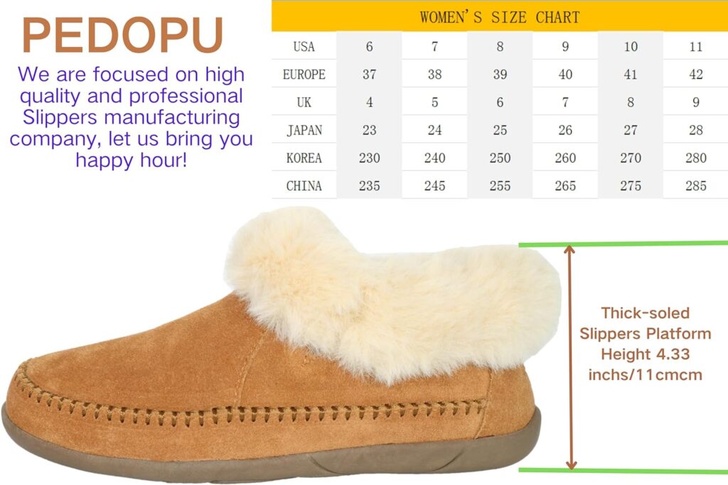 Women Boots Slipper Leather Upper Sheepskin Insole Lining Memory Foam Rubber Soles Indoor Outdoor House Slipper Women Boots Slipper Leather Upper Sheepskin Insole Lining Memory Foam Rubber Soles Indoor Outdoor House Slipper